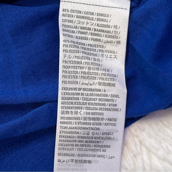 Hollister Blue Scoop Neck Long Sleeve Top - Picture 5 of 8